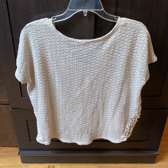 American eagle knit top with lace detailing - Picture 3 of 4